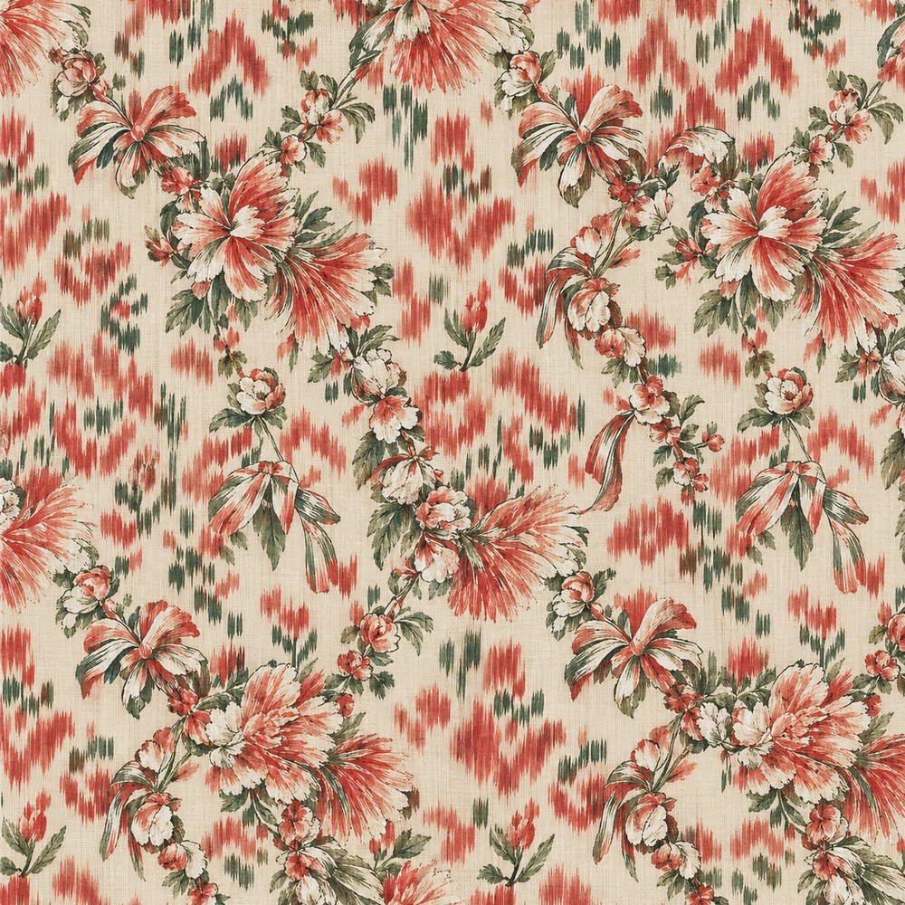 Chiné à la Branche-Inspired Floral