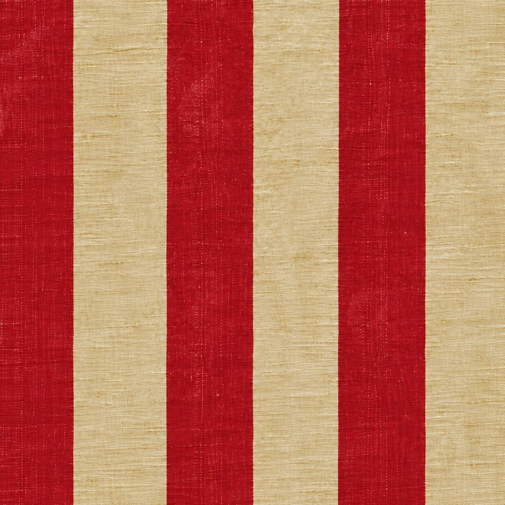 Crimson & Ivory Court Stripe