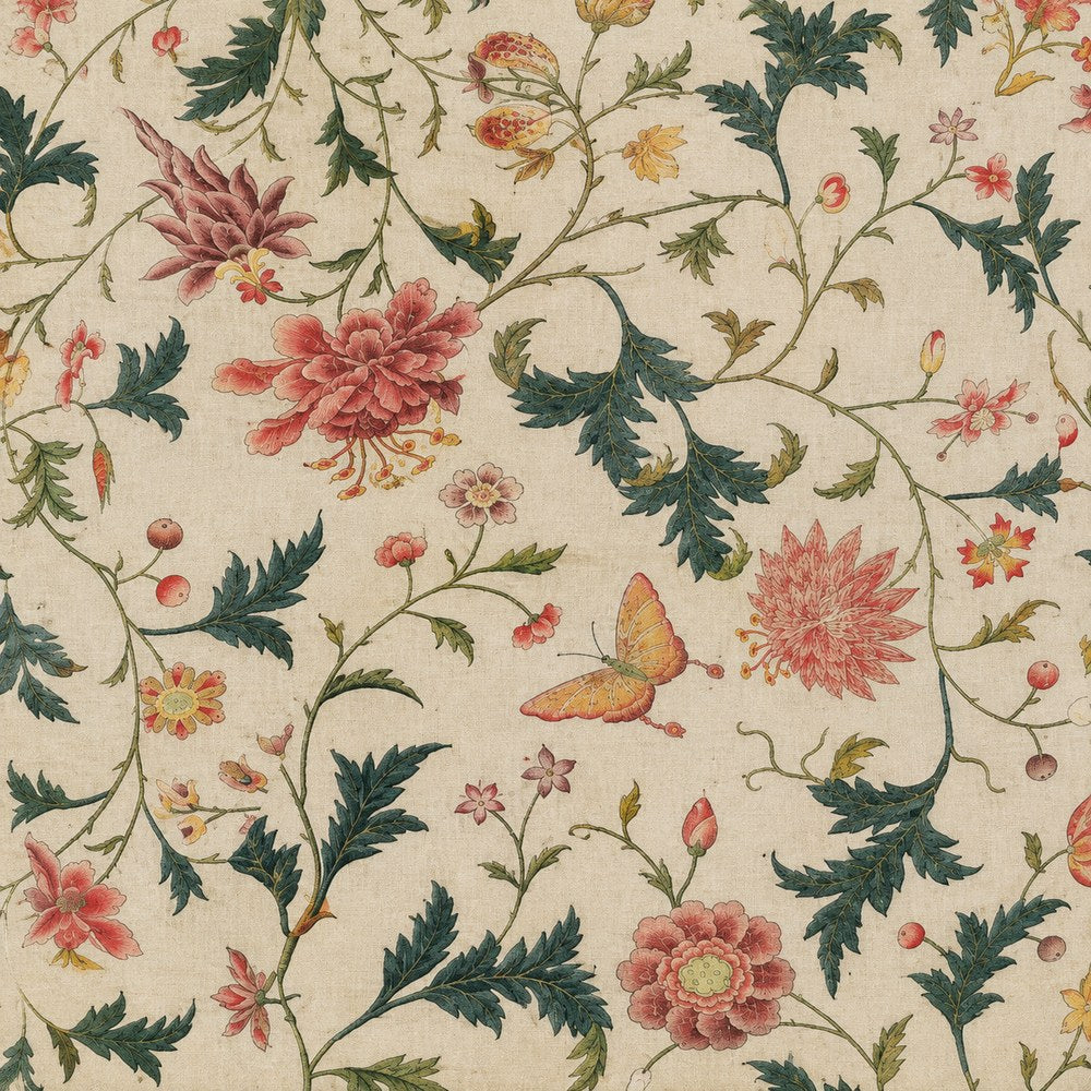 Butterfly Botanical Floral