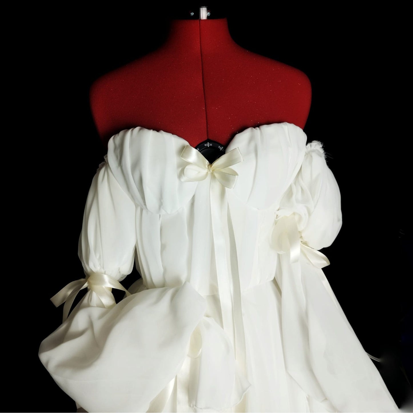 Fairy Goth Ghost Gown – Layered Chiffon and Tulle