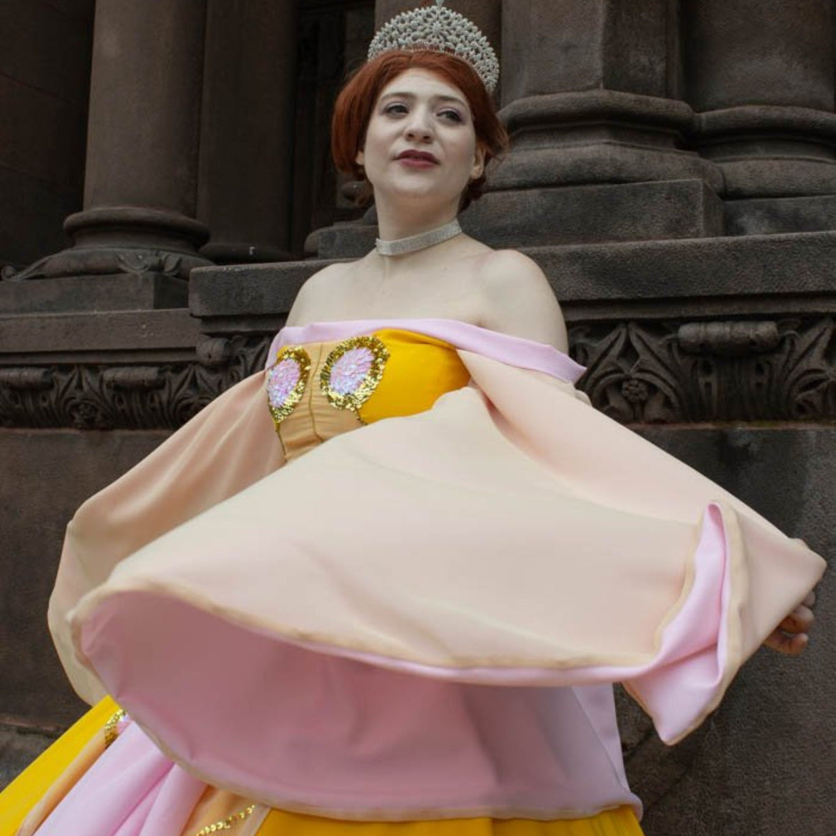 Imperial Coronation Gown – Corset, Skirt and Sash