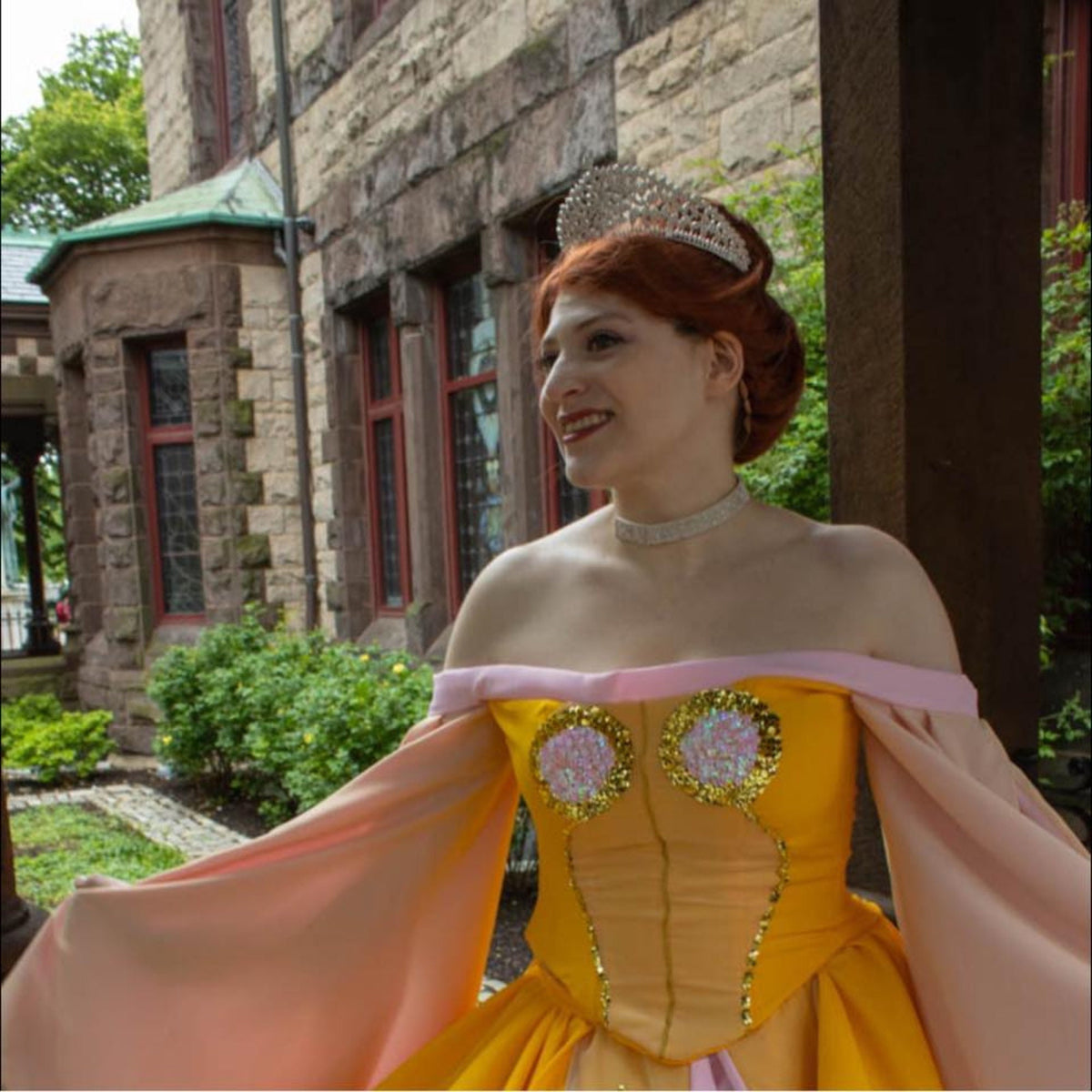 Imperial Coronation Gown – Corset, Skirt and Sash